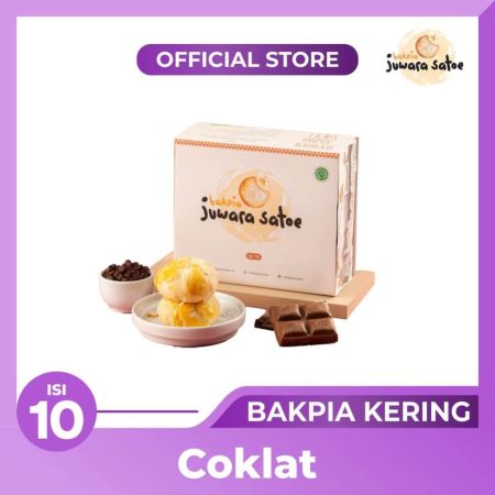 BAKPIA JUWARA SATOE [ Isi 10 ] Bakpia Coklat - Oleh Oleh Khas Jogja