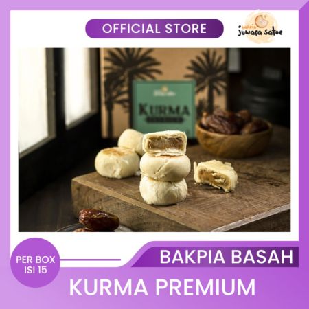 BAKPIA JUWARA SATOE [ Isi 15 ] Bakpia Basah Kurma - Oleh Oleh Khas Jogja