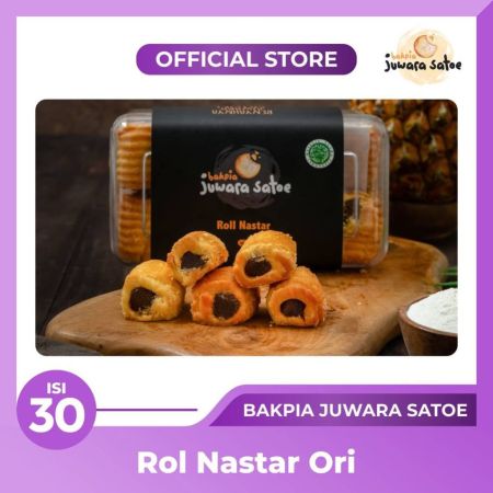 BAKPIA JUWARA SATOE [ Isi 30 ] Roll Nastar - Oleh Oleh Khas Jogja